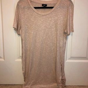 Blush pink short sleeve